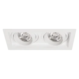 Фото #1 товара Светильник MS-VORTEX-BUILT-S210x117-2x20W Warm3000 (WH-WH, 40 deg, 230V) (Arlight, IP20 Металл, 5 лет)