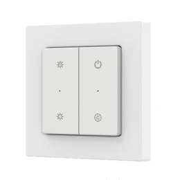Фото #1 товара INTELLIGENT ARLIGHT Кнопочная панель SMART-RF-801-22-MULTI белая, квадрат. (3V, пластик, 2.4G) (IARL, IP20 Пластик, 5 лет)
