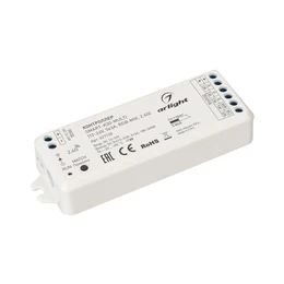Фото #1 товара Контроллер SMART-K30-MULTI (12-24V, 5x3A, RGB-MIX, 2.4G) (Arlight, IP20 Пластик, 5 лет)
