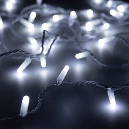 Фото #1 товара Светодиодная гирлянда ARD-STRING-CLASSIC-1000-WHITE-100LED-MILK-PULSE White (230V, 7W) (Ardecoled, IP65)