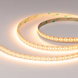 Фото #1 товара Светодиодная лента UL-A180-10mm 48V Warm2400-CX2 (19 W/m, IP20, 10m) (Arlight, 7 лет)