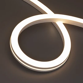 Фото #1 товара Светодиодная лента герметичная MOONLIGHT-PRO-SIDE-X320-20x20mm 48V Day4000 (10 W/m, IP67, 30m, wire x2) (Arlight, Вывод боковой, 7 лет)