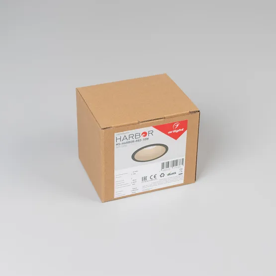 Фото #8 товара Светильник MS-HARBOR-R82-10W Day4000 (BK, 24 deg, 230V) (Arlight, IP20 Металл, 5 лет)