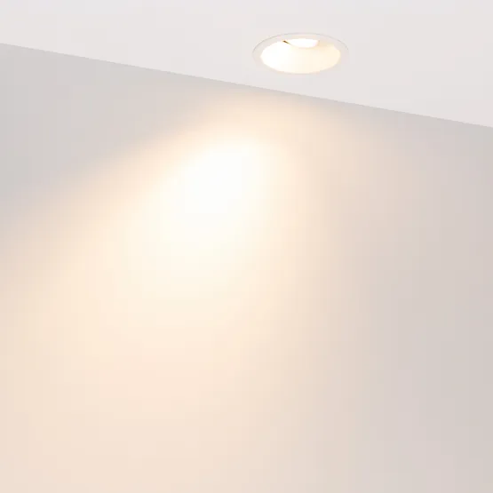 Фото #5 товара Светильник MS-FLOW-BUILT-R85-12W Warm3000 (WH, 38 deg, 230V) (Arlight, IP20 Металл, 5 лет)