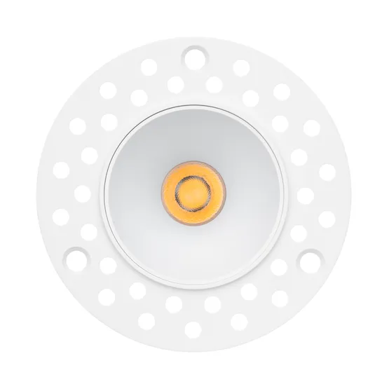Фото #4 товара Светильник MS-INVISIO-TRIMLESS-R55-15W Warm3000 (WH-WH, 36 deg, 230V) (Arlight, IP54 Металл, 5 лет)