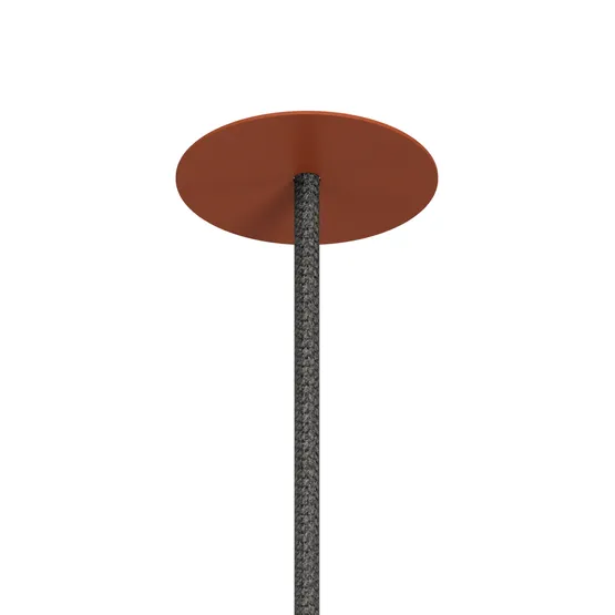 Фото #1 товара Вывод провода питания для натяжного потолка SPX-CAP-STRETCH-R64-C6.5 (RAL8004) (Arlight, Металл)