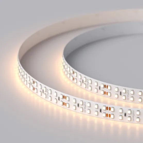 Фото #5 товара Светодиодная лента RT 2-5000 24V Warm2700 2x2 (3528, 1200 LED, LUX) (Arlight, 19.2 Вт/м, IP20)