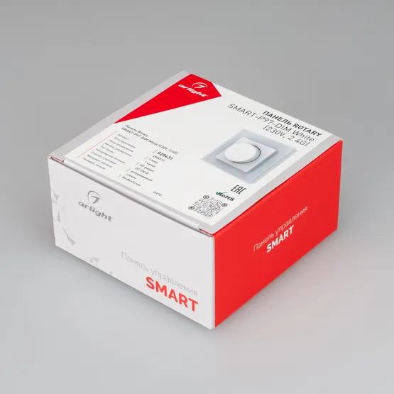 Фото #4 товара Панель Rotary SMART-P97-DIM White (230V, 2.4G) (Arlight, IP20 Пластик, 5 лет)
