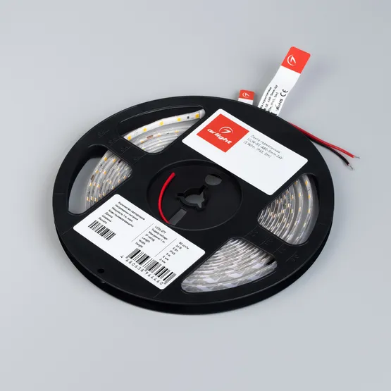 Фото #3 товара Светодиодная лента герметичная ULW-SE-A80-5mm 24V Warm3500 (5 W/m, IP65, 5m) (Arlight, CRI>90)