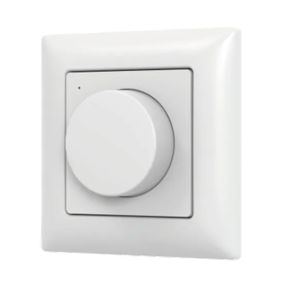 Фото товара INTELLIGENT ARLIGHT Роторная панель SMART-RF-801-32-MULTI белая, закруг. (3V, пластик, 2.4G) (IARL, IP20 Пластик, 5 лет)