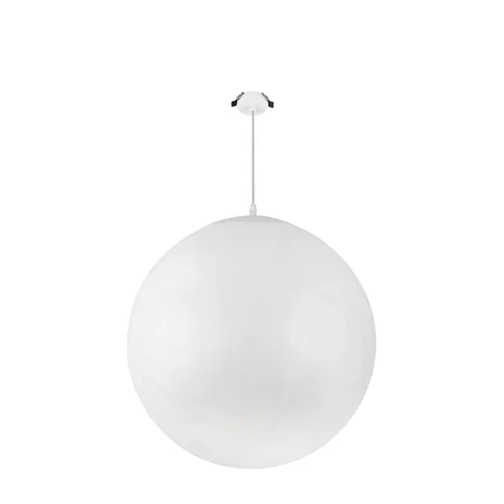 Фото #3 товара Светильник SP-SILKA-HANG-R600-12W Warm2700 (WH, 330 deg, 230V) (Arlight, IP20 Натуральный шелк, 3 года)