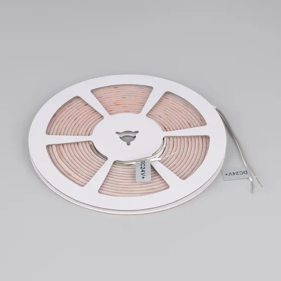 Фото #3 товара Светодиодная лента герметичная MICROLED-SEW-M320-3mm 24V White6000 (6 W/m, IP65, 5m) (Arlight, CRI>90)