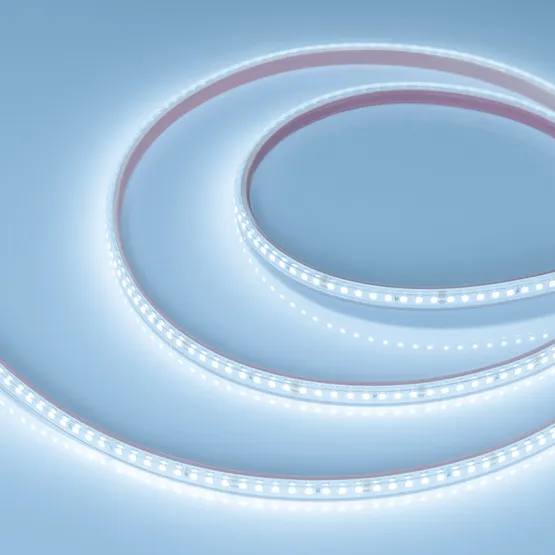 Фото #1 товара Светодиодная лента RTW 2-5000PS-50m 24V Cool 8K 2x (2835, 160 LED/m, LUX) (Arlight, 12 Вт/м, IP67)
