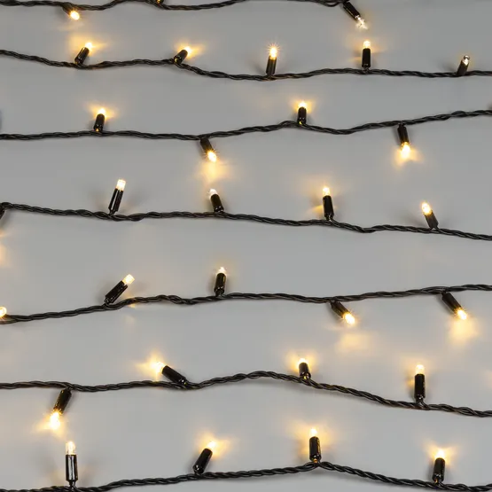 Фото #3 товара Светодиодная гирлянда ARD-STRING-CLASSIC-10000-BLACK-100LED-STD WARM (230V, 7W) (Ardecoled, IP65)