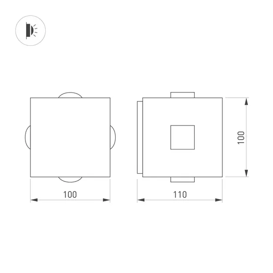 Фото #4 товара Светильник LGD-VERSATI-4x3W Day4000 (Черный, 4x3 deg, 230V) (Arlight, IP65 Металл, 3 года)