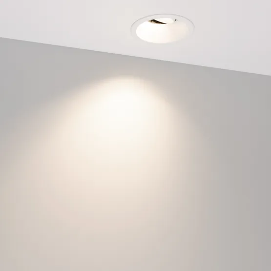 Фото #5 товара Светильник MS-FLOW-BUILT-R85-6W Day4000 (BK, 55 deg, 230V) (Arlight, IP20 Металл, 5 лет)