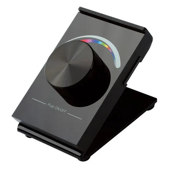 Фото #1 товара Панель Rotary SR-2836D-RGB-RF-UP Black (3V, RGB) (Arlight, IP20 Пластик, 3 года)
