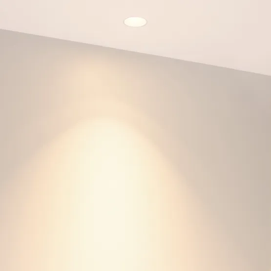 Фото #3 товара Светильник MS-INVISIO-TRIMLESS-R45-10W Warm3000 (WH-WH, 36 deg, 230V) (Arlight, IP54 Металл, 5 лет)