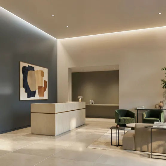 Фото #4 товара Профиль LINIA32-FANTOM-EDGE-2000 ANOD (Arlight, Алюминий)