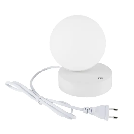 Фото #4 товара Светильник SP-ORNELLA-TAB-L150-R125-6W Warm3200-MIX (WH, 300 deg, 230V, TOUCH-DIMM) (Arlight, IP20 Металл, 3 года)