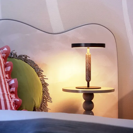 Фото #2 товара Светильник SP-ALYSS-TAB-R22.5x30-5W Warm3200-MIX (CF-BK, 110 deg, 230V) (Arlight, IP20, Мрамор, 5 лет)