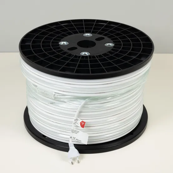 Фото #3 товара Светодиодная лента герметичная WAVE-SIDE-A120-12x25mm 230V Blue (12 W/m, IP67, 50m, wire x2) (Arlight, Грибовидная форма)