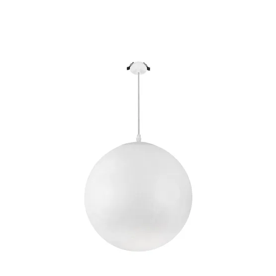Фото #2 товара Светильник SP-SILKA-HANG-R300-7W Warm2700 (WH, 330 deg, 230V) (Arlight, IP20 Натуральный шелк, 3 года)