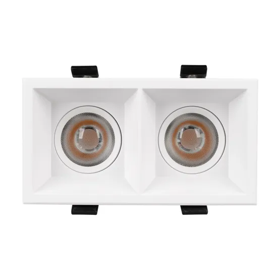 Фото #4 товара Светильник MS-FLOW-BUILT-S157x85-2x6W Warm3000 (WH, 15 deg, 230V) (Arlight, IP20 Металл, 5 лет)