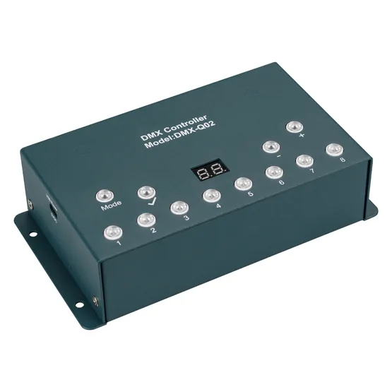 Фото #2 товара Контроллер DMX-Q02A (USB, 512 каналов, ПДУ 18кн) (Arlight, IP20 Металл, 1 год)