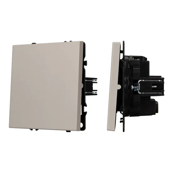 Фото #1 товара Механизм выключателя одноклавишный перекрёстный SWT-NOBE-MKX1-SFPL-CA (230V, 10A) (Arlight, -)