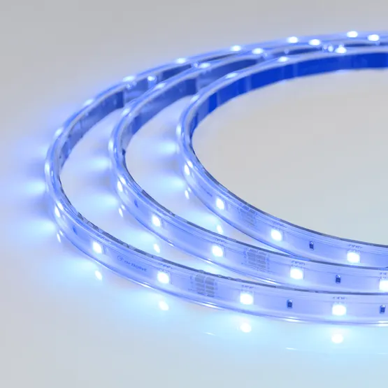 Фото #4 товара Светодиодная лента герметичная RTW-PS-B30-13mm 24V RGB (7.2 W/m, IP67, 5060, 5m) (Arlight, 7.2 Вт/м, IP67)
