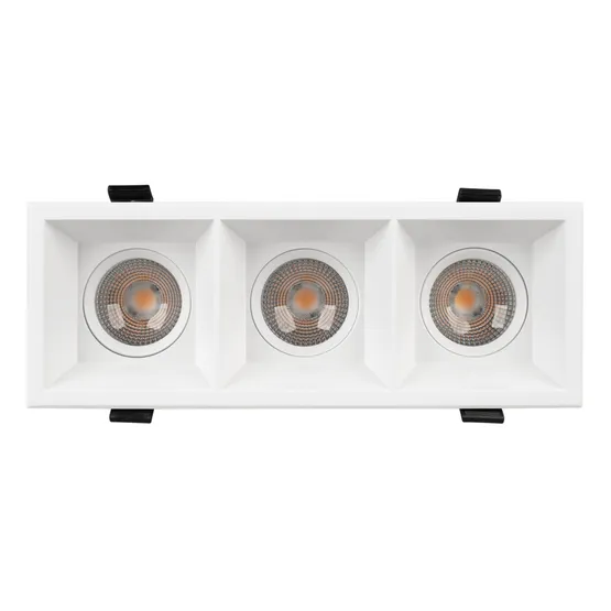 Фото #5 товара Светильник MS-FLOW-BUILT-S230x85-3x12W Day4000 (WH, 55 deg, 230V) (Arlight, IP20 Металл, 5 лет)