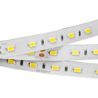 Фото #3 товара Светодиодная лента ULTRA-5000 24V White6000 2x (5630, 300 LED, LUX) (Arlight, 30 Вт/м, IP20)