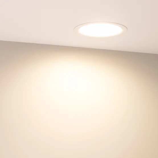 Фото #2 товара Светильник MS-BLIZZARD-BUILT-R115-10W Warm3000 (WH, 100 deg, 230V) (Arlight, IP20 Металл, 3 года)