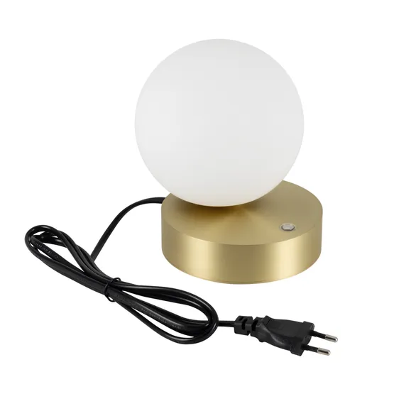 Фото #6 товара Светильник SP-ORNELLA-TAB-L150-R125-6W Warm3200-MIX (GD, 300 deg, 230V, TOUCH-DIMM) (Arlight, IP20 Металл, 3 года)