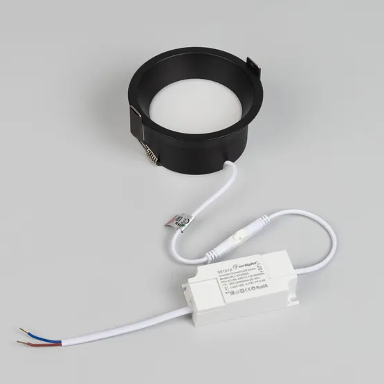 Фото #3 товара Светильник MS-BREEZE-BUILT-R104-12W Day4000 (BK, 85 deg, 230V) (Arlight, IP20 Металл, 5 лет)