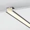 Минифото #6 товара Профиль с экраном SL-LINIA62-F-2500 BLACK+OPAL (Arlight, Алюминий)