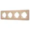 Минифото #1 товара Рамка алюминиевая FRM-AKIRY-AL-4-GD (Arlight, -)