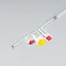Минифото #2 товара Светодиодная лента герметичная HALO-SIDE-A168-6x13mm 24V Yellow (10 W/m, IP67, 2835, 5m) (Arlight, Силикон)