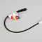 Минифото #3 товара Светодиодная лента герметичная WAVE-SIDE-PU-H120-06x12mm 24V RGB (8 W/m, IP68, 3m, wire x1) (Arlight, Вывод прямой, 3 года)