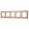 Минифото #1 товара Рамка алюминиевая FRM-AKIRY-AL-5-GD (Arlight, -)