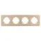 Минифото #2 товара Рамка алюминиевая FRM-AKIRY-AL-4-GD (Arlight, -)
