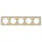Минифото #3 товара Рамка алюминиевая FRM-AKIRY-SFAL-5-GD (Arlight, -)