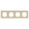 Минифото #3 товара Рамка алюминиевая FRM-AKIRY-AL-4-GD (Arlight, -)