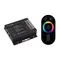 Минифото #1 товара Контроллер ARL-OVAL-RGB Black (12-24V, 3x10A, ПДУ Овал, RF, RJ45) (Arlight, IP20 Металл, 3 года)