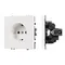 Минифото #1 товара Механизм электрической розетки SCT-NOBE-MEU1-SFPL-WH (230V, 16A) (Arlight, -)