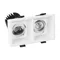 Минифото #4 товара Светильник MS-FLOW-BUILT-S157x85-2x12W Warm3000 (WH, 55 deg, 230V) (Arlight, IP20 Металл, 5 лет)